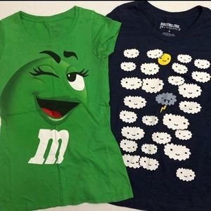 2 Junior Tees Bundle Size Small